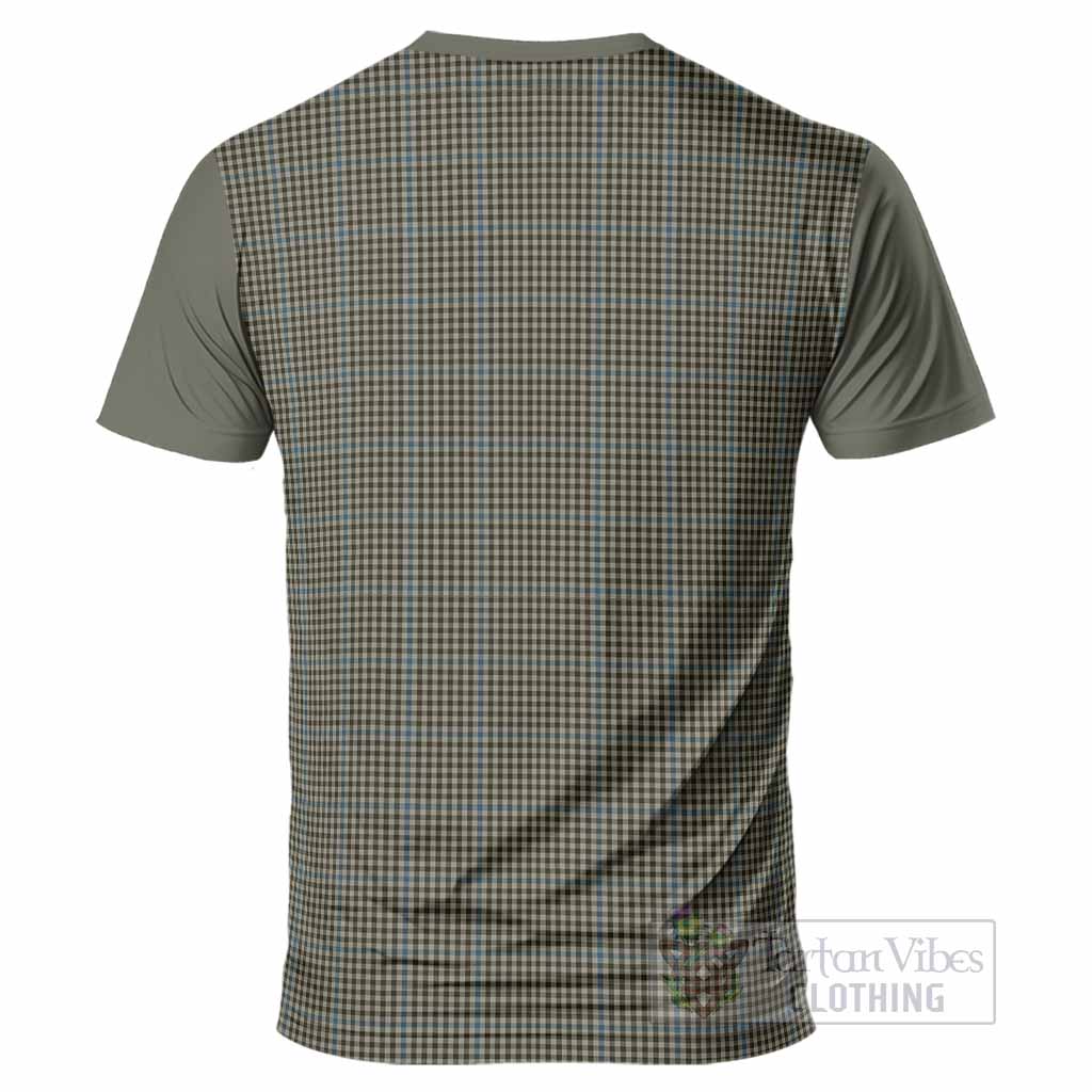 Haig Tartan Accent T-Shirt with Family Crest