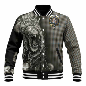 Haig Tartan Baseball Jacket Roaring Lion Heritage
