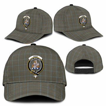 Haig Tartan Classic Cap with Family Crest