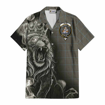 Haig Tartan Cotton Hawaiian Shirt Roaring Lion Heritage