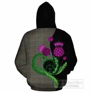 Haig Tartan Cotton Hoodie Traditional Scottish Thistle