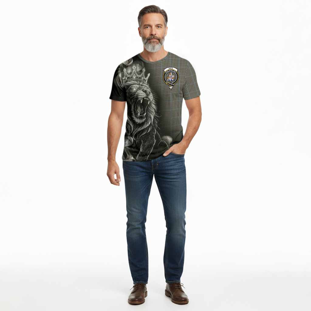 Haig Tartan Cotton T-shirt Roaring Lion Heritage