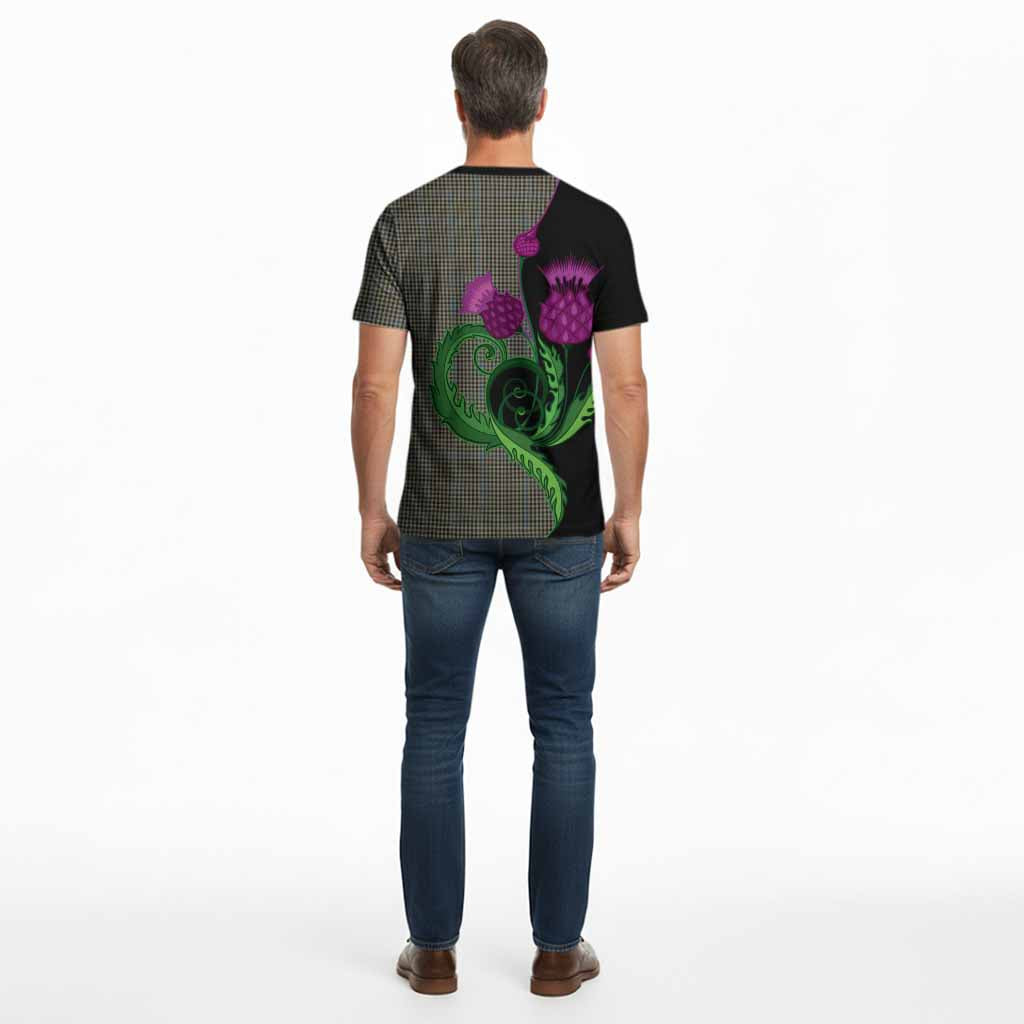 Haig Tartan Cotton T-shirt Traditional Scottish Thistle