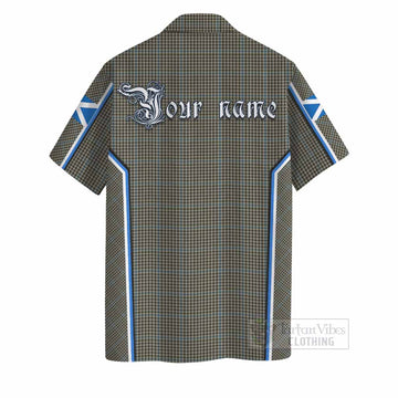 Haig Tartan Crest Hawaiian Shirt Scotland Coat of Arm Flag Style - Tartan Vibes Clothing