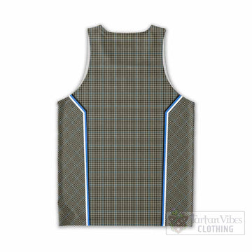 Haig Tartan Crest Men Tank Top Scotland Coat of Arm Flag Style