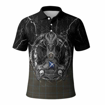Haig Tartan Crest Polo Shirt Celtic Odin's Raven Legacy