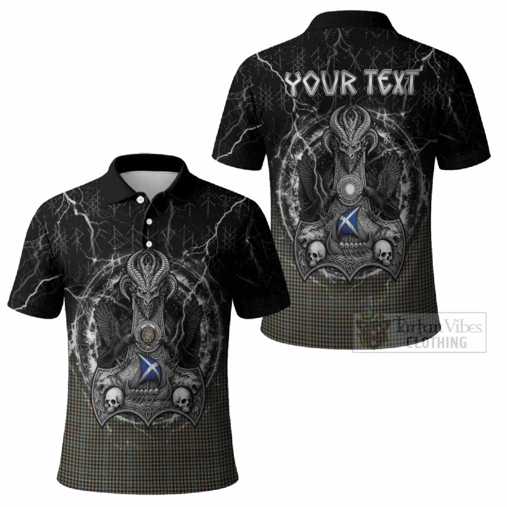 Haig Tartan Crest Polo Shirt Celtic Odin's Raven Legacy