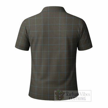 Haig Tartan Crest Polo Shirt Ferocious Lion Style