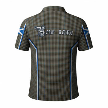 Haig Tartan Crest Polo Shirt Scotland Coat of Arm Flag Style - Tartan Vibes Clothing