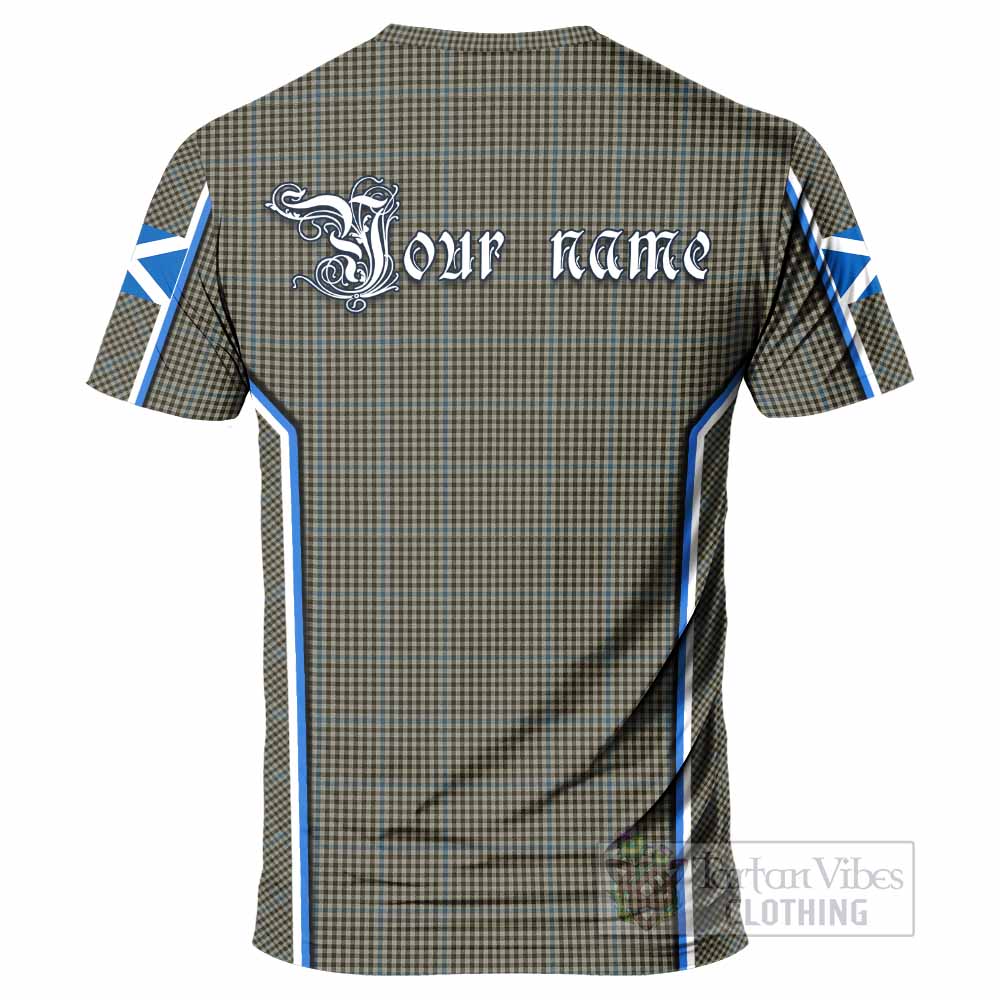 Haig Tartan Crest T-shirt Scotland Coat of Arm Flag Style - Tartan Vibes Clothing