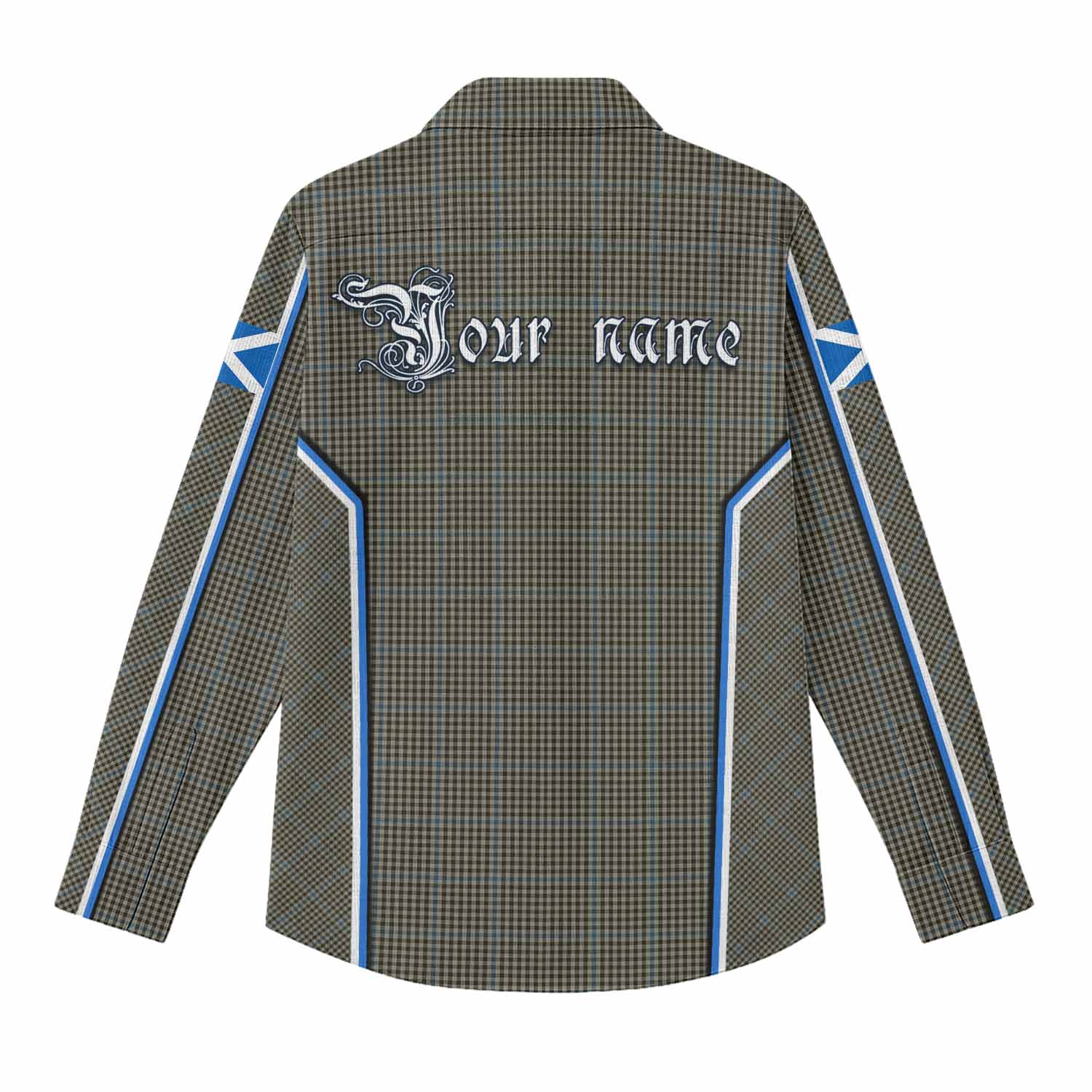 Haig Tartan Crest Women Casual Shirt Scotland Coat of Arm Flag Style - Tartan Vibes Clothing