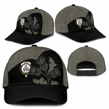 Haig Tartan Family Crest Classic Cap Scotland Thistle Floral Flag Style