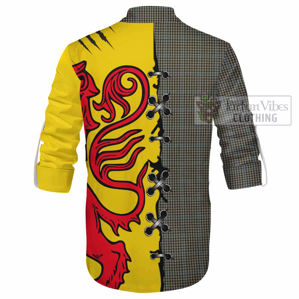 Haig Tartan Family Crest Ghillie Kilt Shirt Lion Rampant Honor - Tartan Vibes Clothing