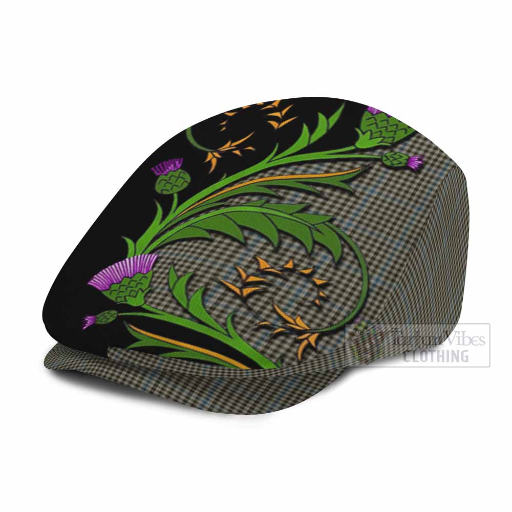 Haig Tartan Flat Cap, Jeff Cap Scottish Thistle Pride Heritage Art