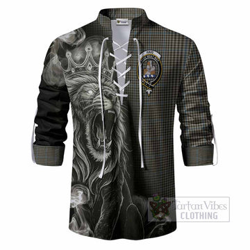 Haig Tartan Ghillie Shirt Roaring Lion Heritage