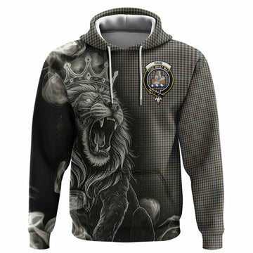 Haig Tartan Hoodie Roaring Lion Heritage