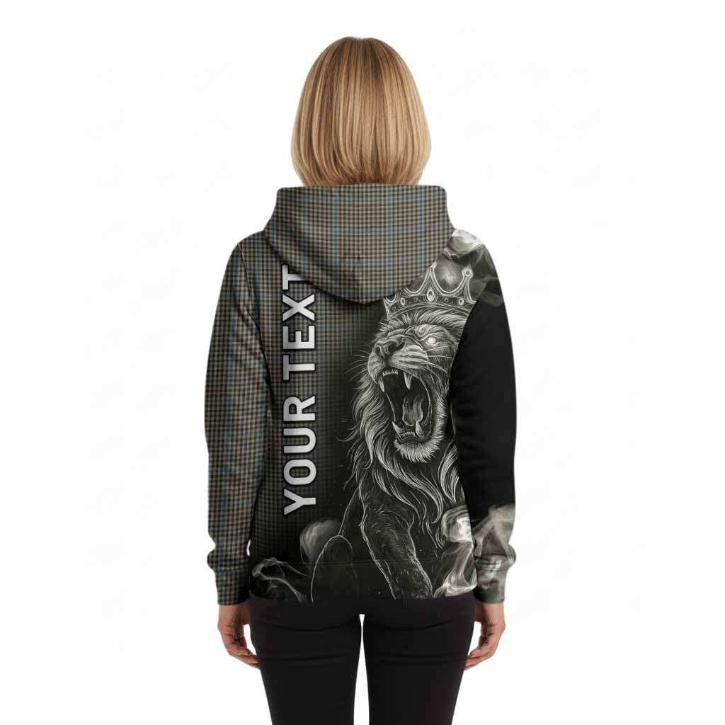 Haig Tartan Hoodie Roaring Lion Heritage