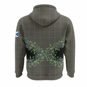 Haig Tartan Hoodie Thistle Scottish Spirit
