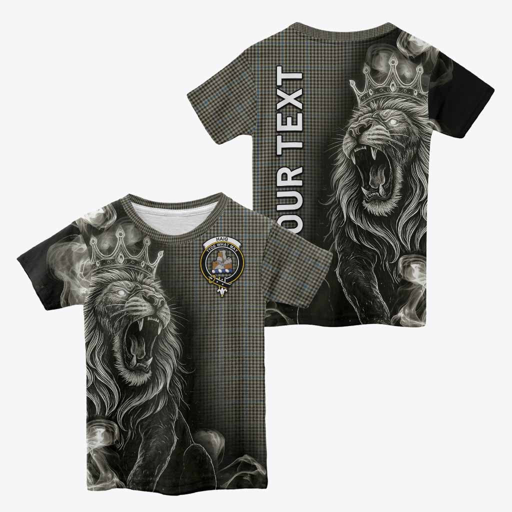 Haig Tartan Kid T-shirt Roaring Lion Heritage
