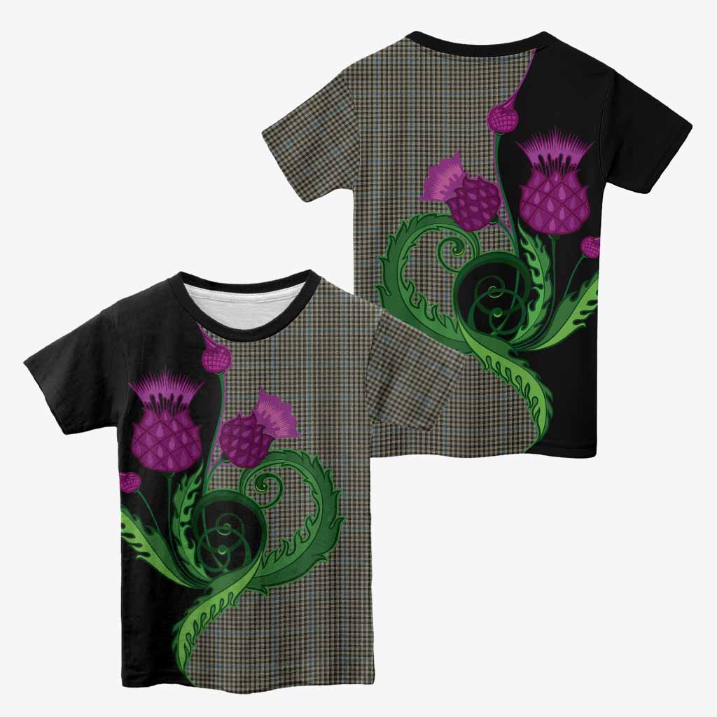 Haig Tartan Kid T-shirt Traditional Scottish Thistle