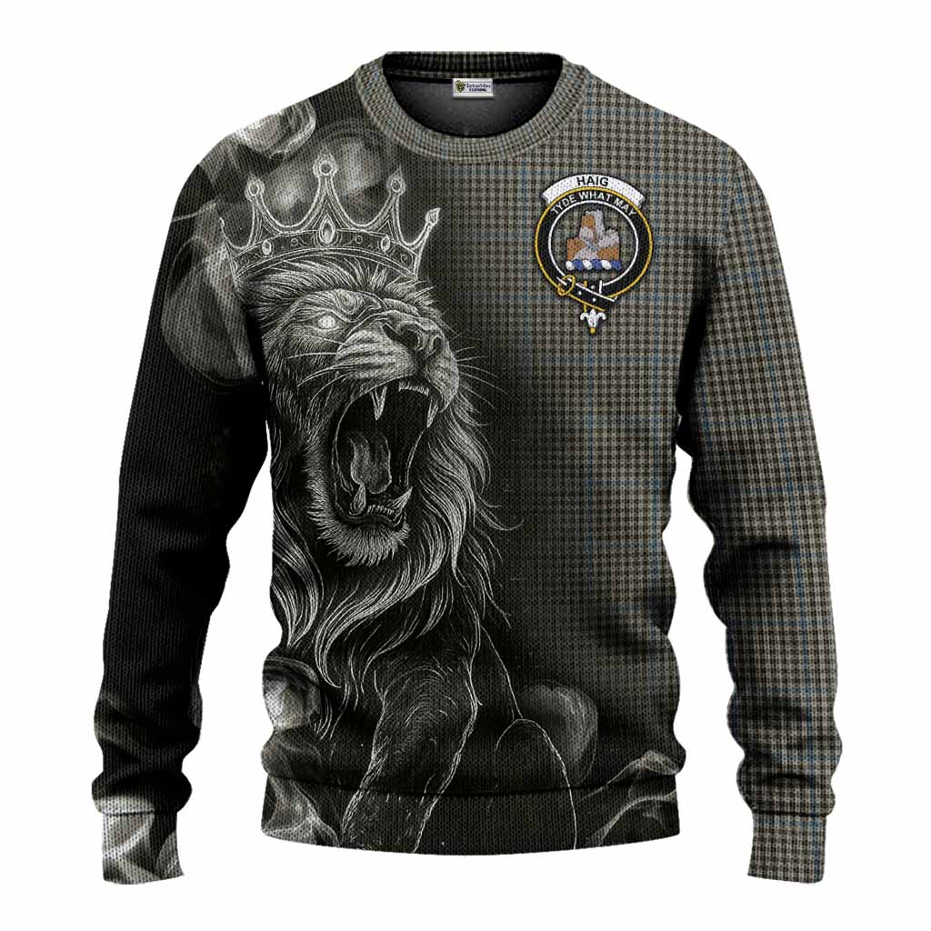 Haig Tartan Knitted Sweater Roaring Lion Heritage