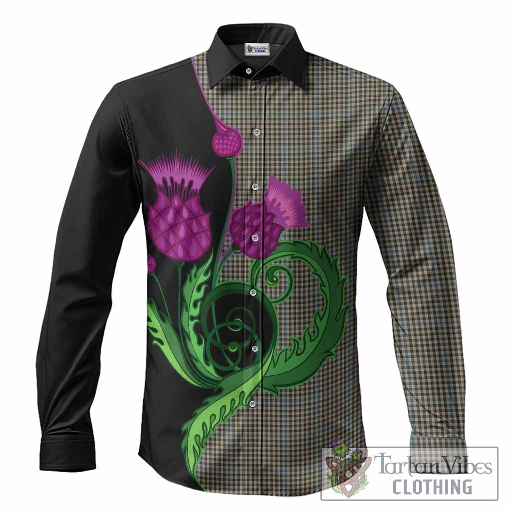 Haig Tartan Long Sleeve Button Shirts Traditional Scottish Thistle
