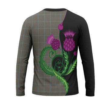 Haig Tartan Long Sleeve T-Shirt Traditional Scottish Thistle