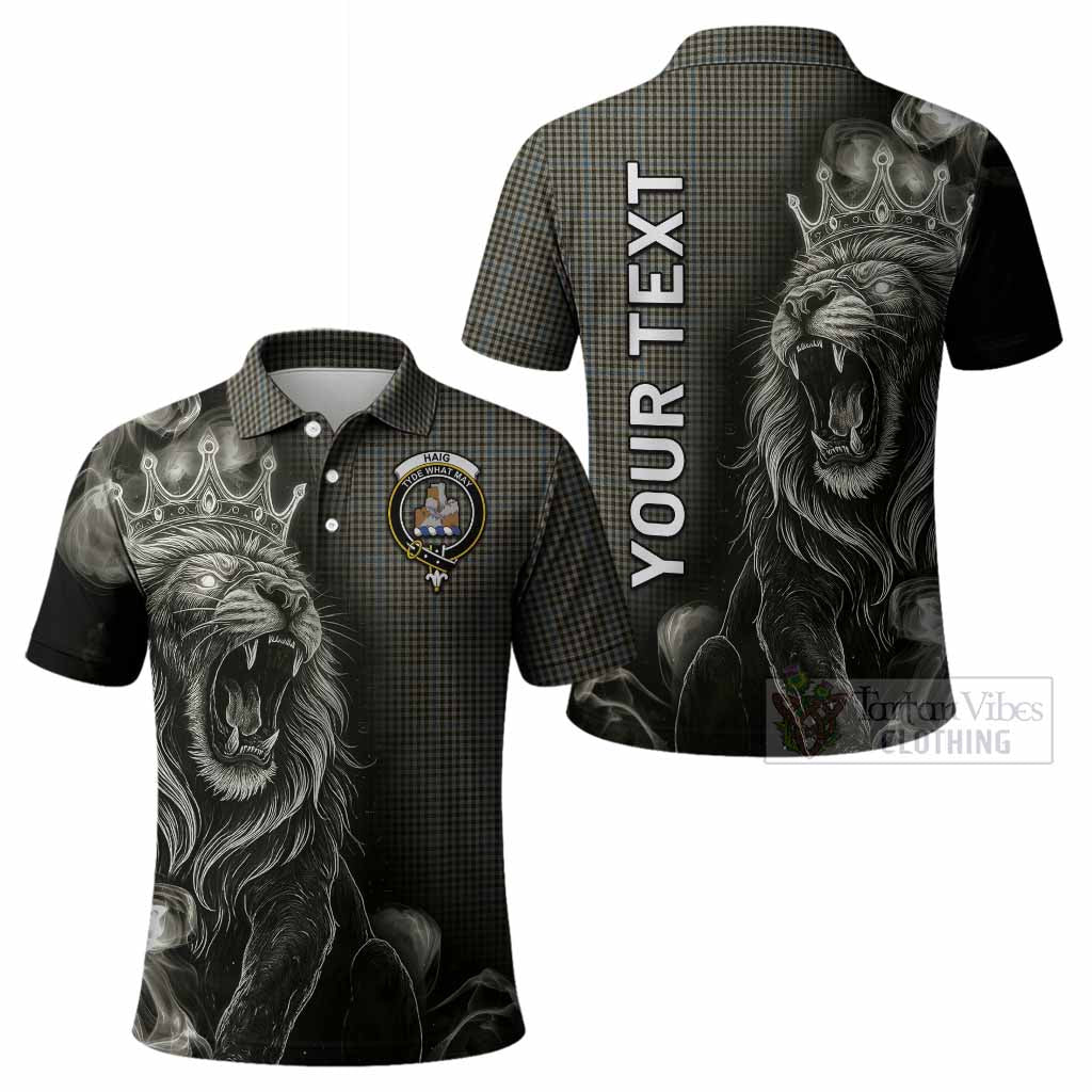 Haig Tartan Polo Shirt Roaring Lion Heritage