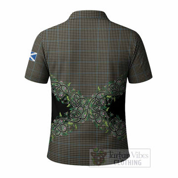 Haig Tartan Polo Shirt Thistle Scottish Spirit