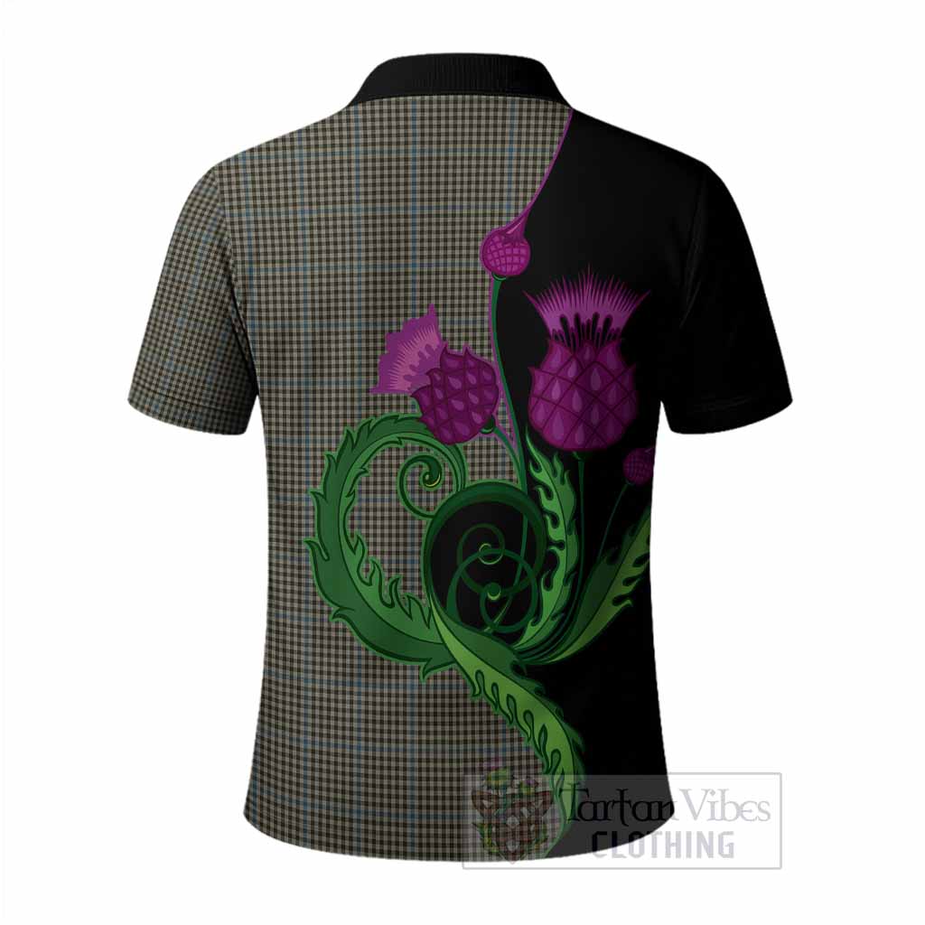Haig Tartan Polo Shirt Traditional Scottish Thistle