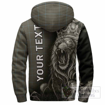 Haig Tartan Sherpa Hoodie Roaring Lion Heritage