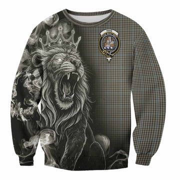 Haig Tartan Sweatshirt Roaring Lion Heritage