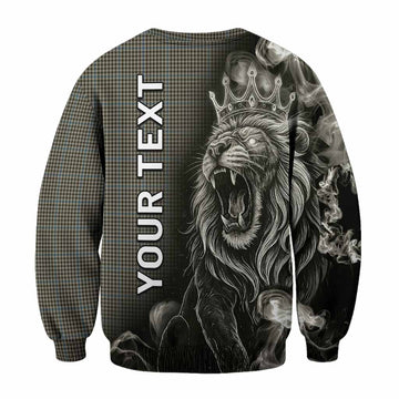 Haig Tartan Sweatshirt Roaring Lion Heritage
