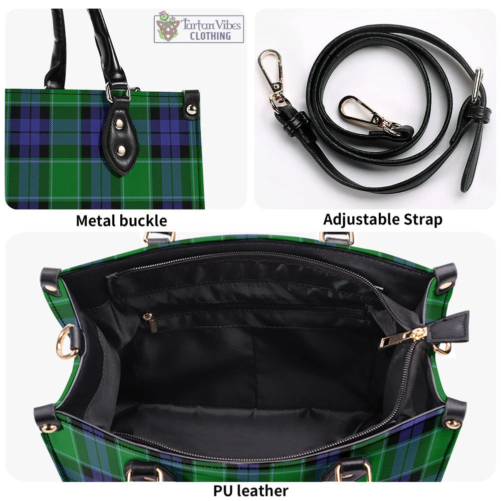 Haldane Tartan Luxury Leather Handbags - Tartan Vibes Clothing