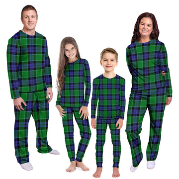 Haldane Tartan Pajamas Family Set Kid - Tartan Vibes Clothing