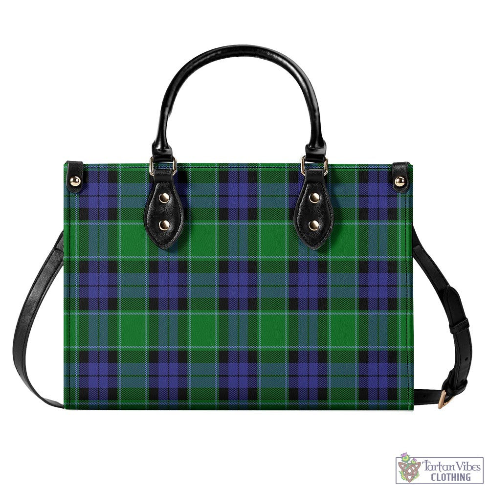 Haldane Tartan Luxury Leather Handbags L - Tartan Vibes Clothing