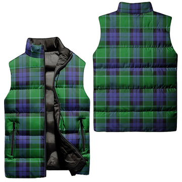 Haldane Tartan Sleeveless Puffer Jacket Unisex - Tartan Vibes Clothing