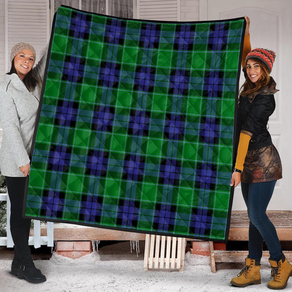 Haldane Tartan Quilt Super King Quilt 91" x 110" - Tartan Vibes Clothing
