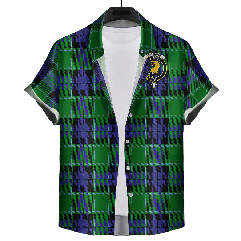 haldane-tartan-short-sleeve-button-down-shirt-with-family-crest