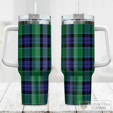Haldane Tartan Tumbler with Handle One Size 40 OZ - Tartan Vibes Clothing