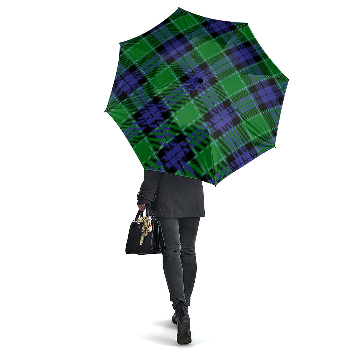 Haldane Tartan Umbrella One Size - Tartan Vibes Clothing