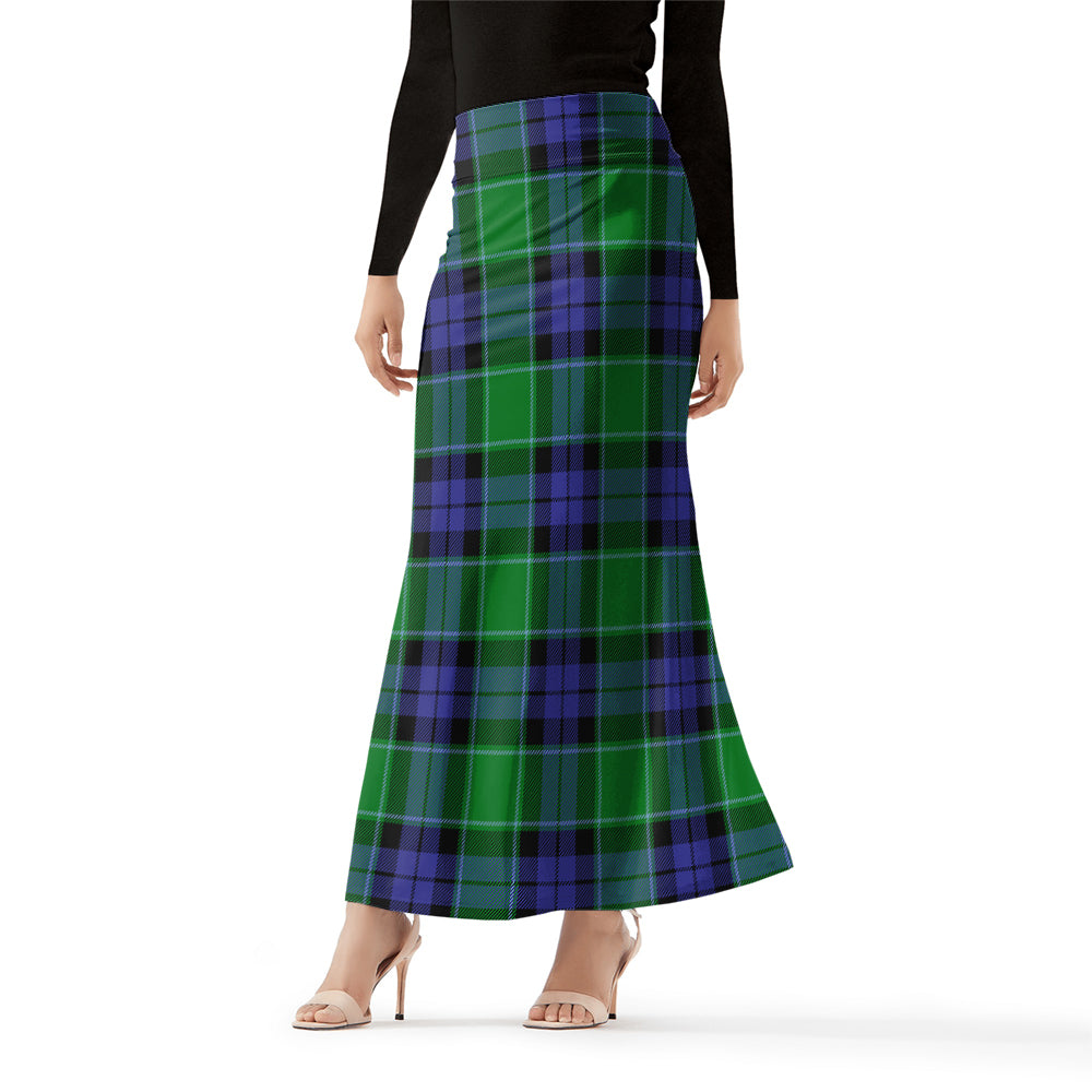 Haldane Tartan Womens Full Length Skirt Female - Tartan Vibes Clothing
