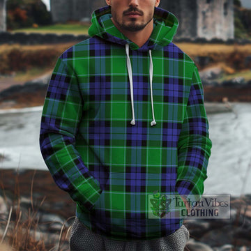 Haldane Tartan Cotton Hoodie Zip Hoodie - Tartan Vibes Clothing