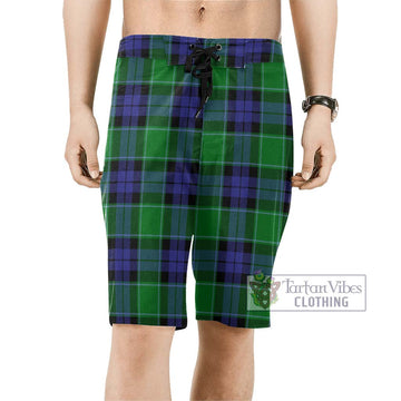 Haldane Tartan Men's Board Shorts Men - Tartan Vibes Clothing