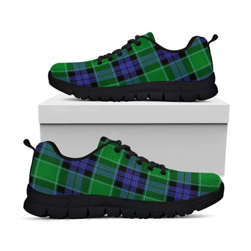 Haldane Tartan Sneakers Kid's Sneakers - Tartan Vibes Clothing