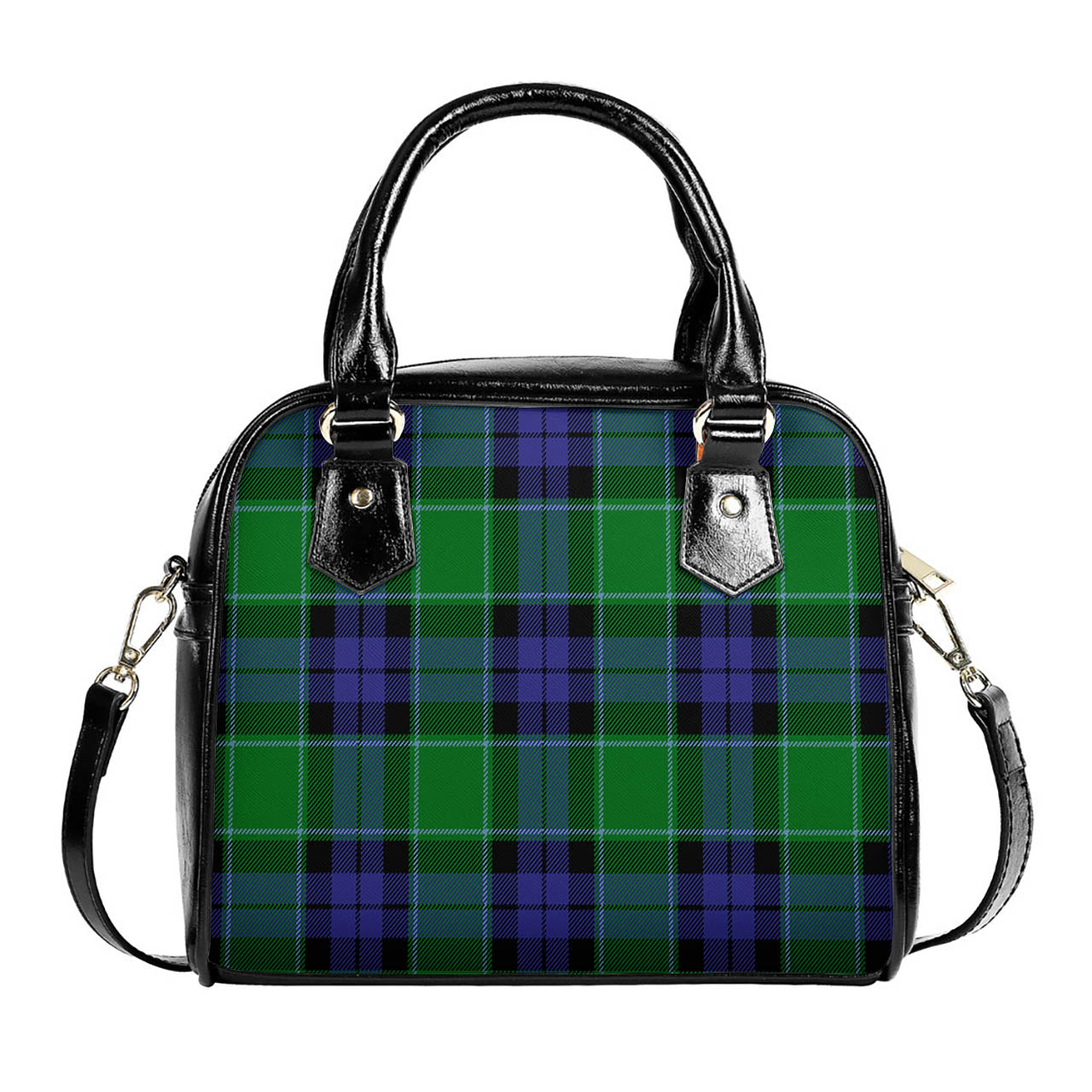 Haldane Tartan Shoulder Handbags One Size 9*21*24 cm (3.54*8.27*9.45 inches) - Tartan Vibes Clothing