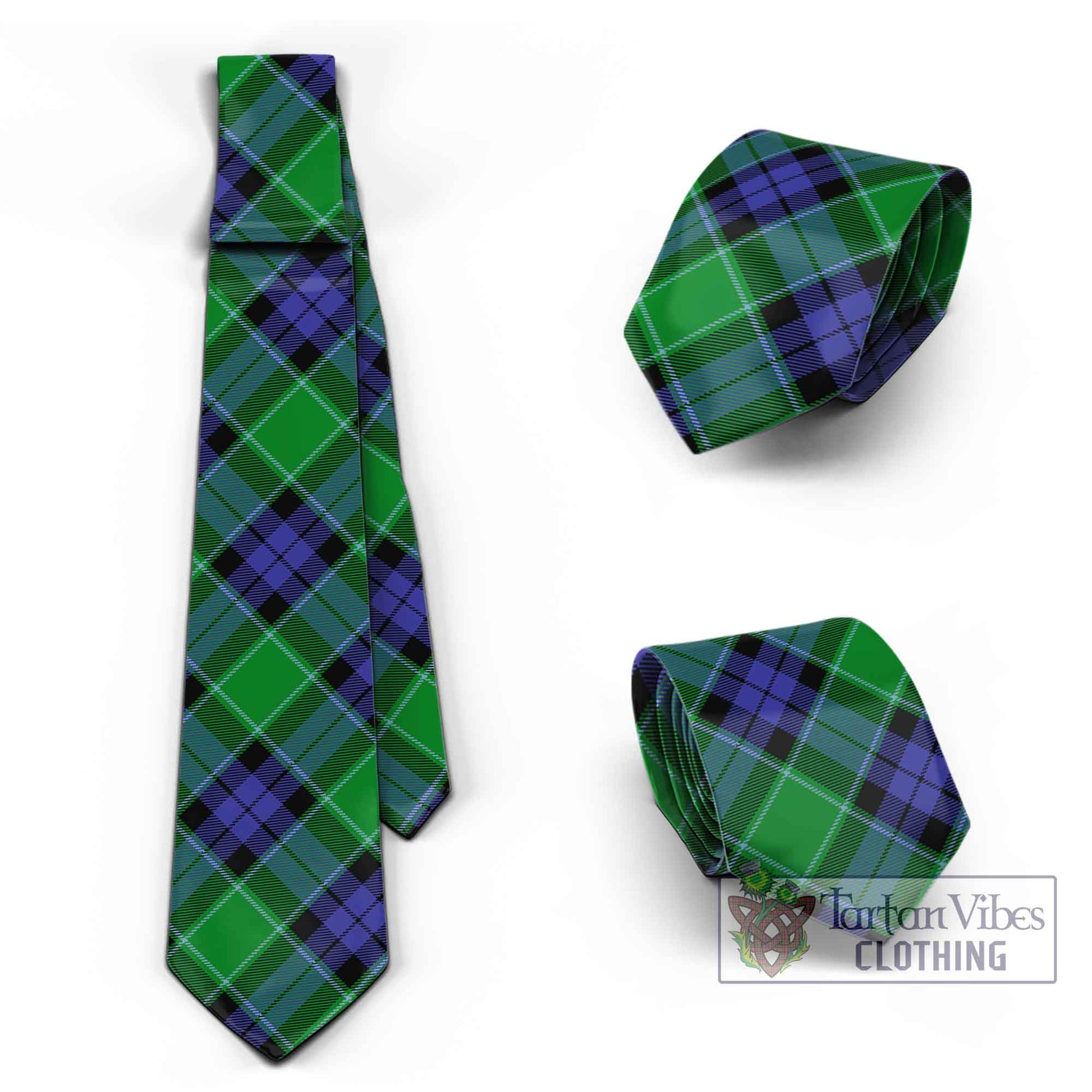 Haldane Tartan Classic Necktie Cross Style Necktie One Size - Tartan Vibes Clothing
