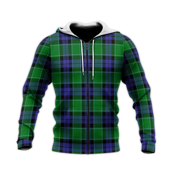 Haldane Tartan Knitted Hoodie - Tartan Vibes Clothing