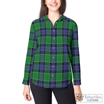 Haldane Tartan Women's Casual Shirt - Tartan Vibes Clothing