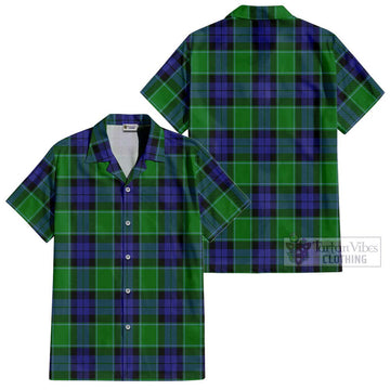 Haldane Tartan Cotton Hawaiian Shirt - Tartan Vibes Clothing